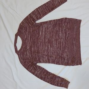 Madison Lilly Cora Back Detail Pullover Sweater - M